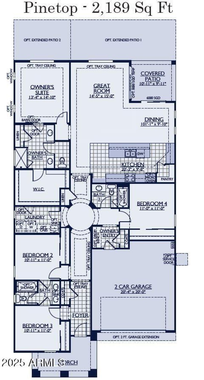 Pinetop Floorplan