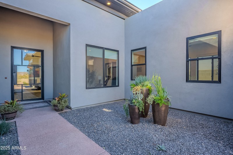Courtyard Entry