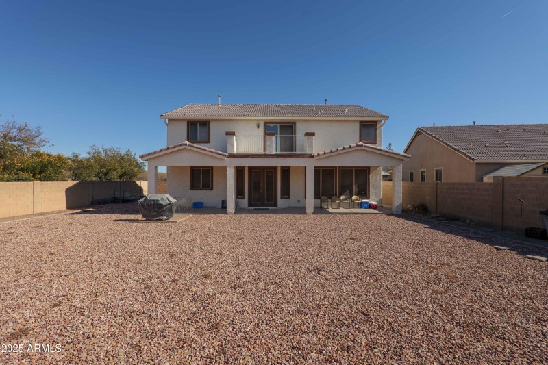 Rear View of Home