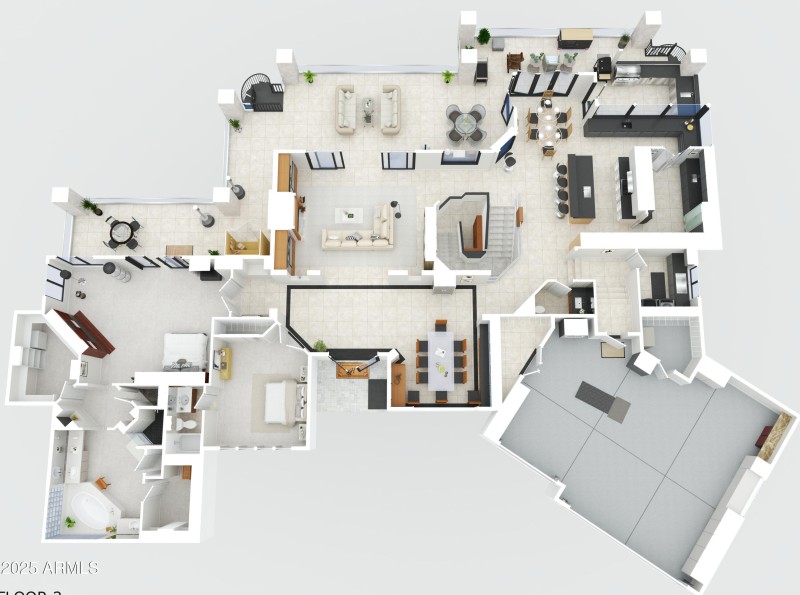13412 N 14th Pl - 3D Main Flr