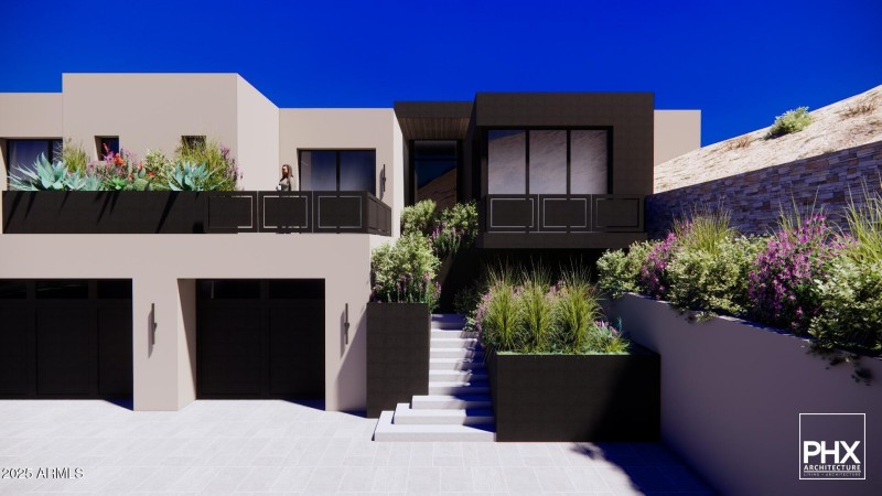 Exterior rendering
