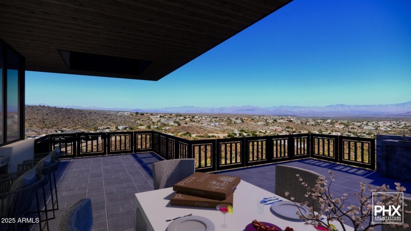 Patio rendering