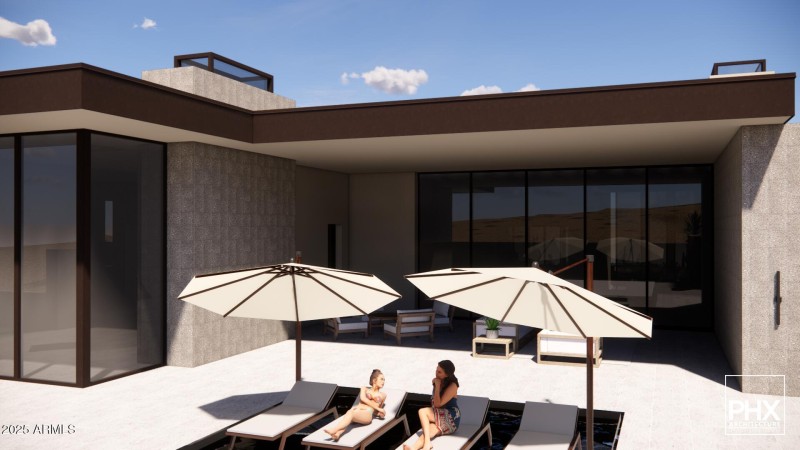 Exterior rendering