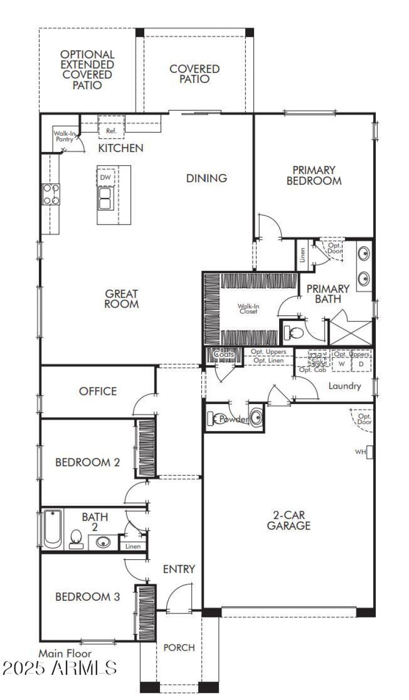 4001 Floor Plan Garage Right