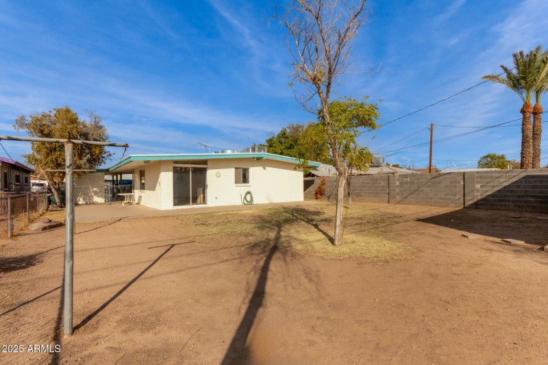 Back Yard of Unit 2 III