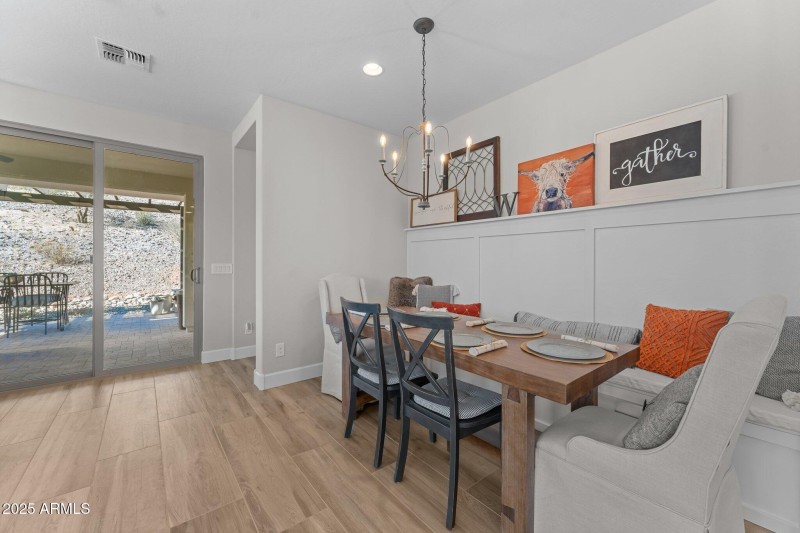 Dining area