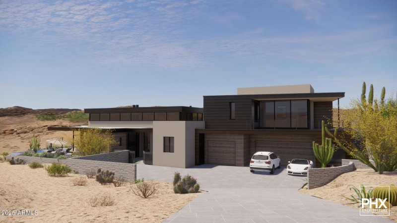 Exterior rendering