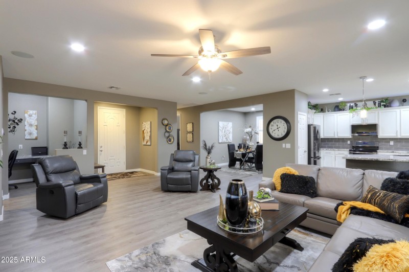 Open floorplan