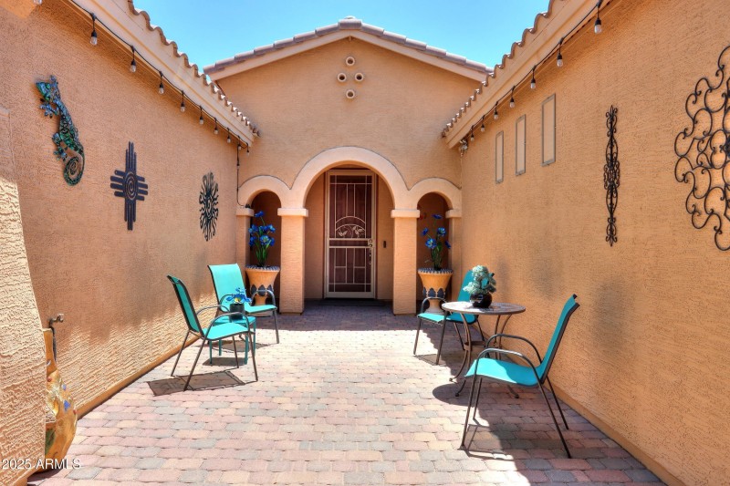 Courtyard Entry