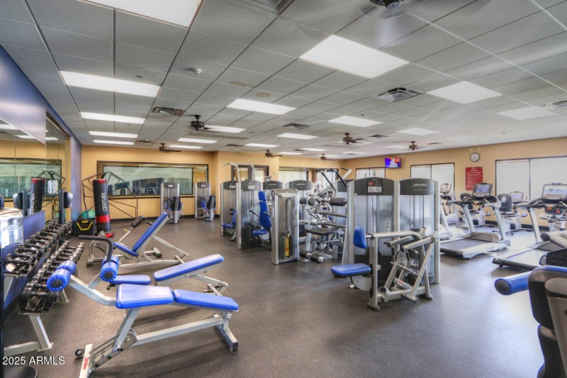 Weight room