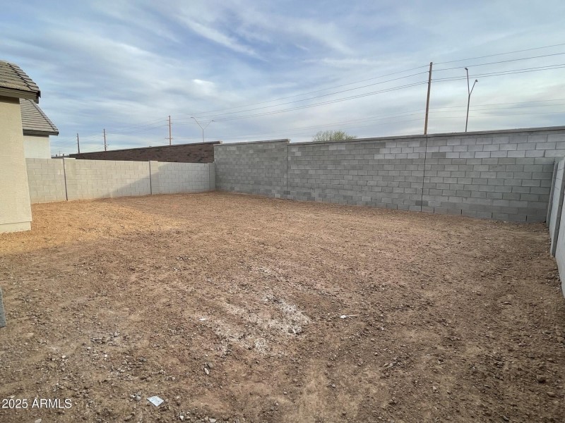 Acclaim Lot 4 Backyard