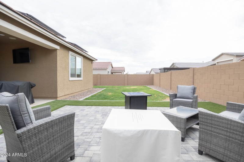 Back Seating Area View