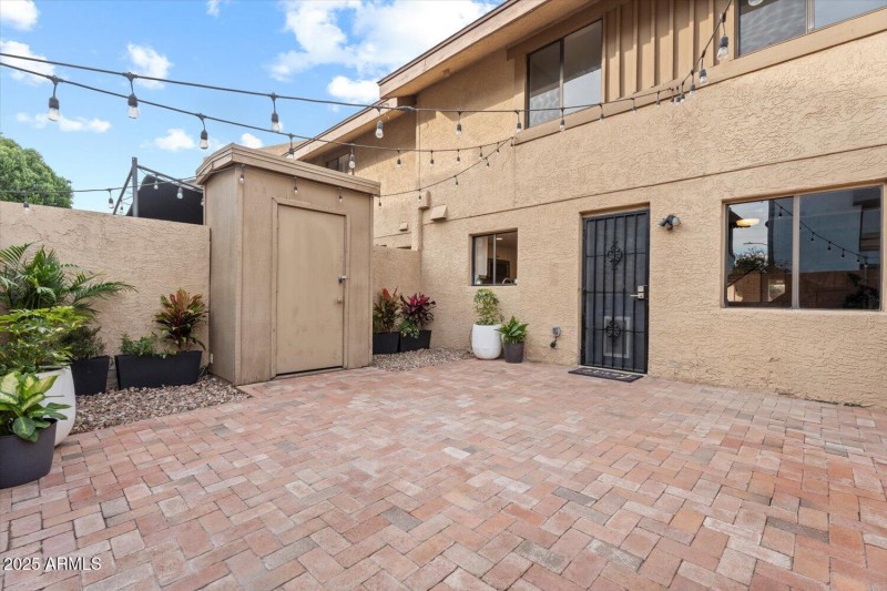 Private Back Patio