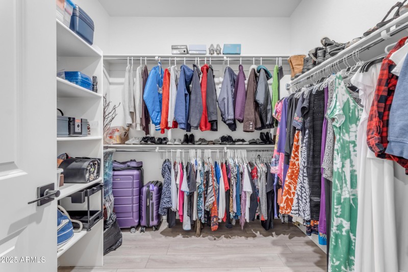 Walk-In Closet in Master