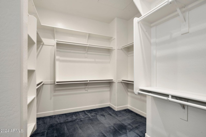 Walk-In Closet with Built-Ins