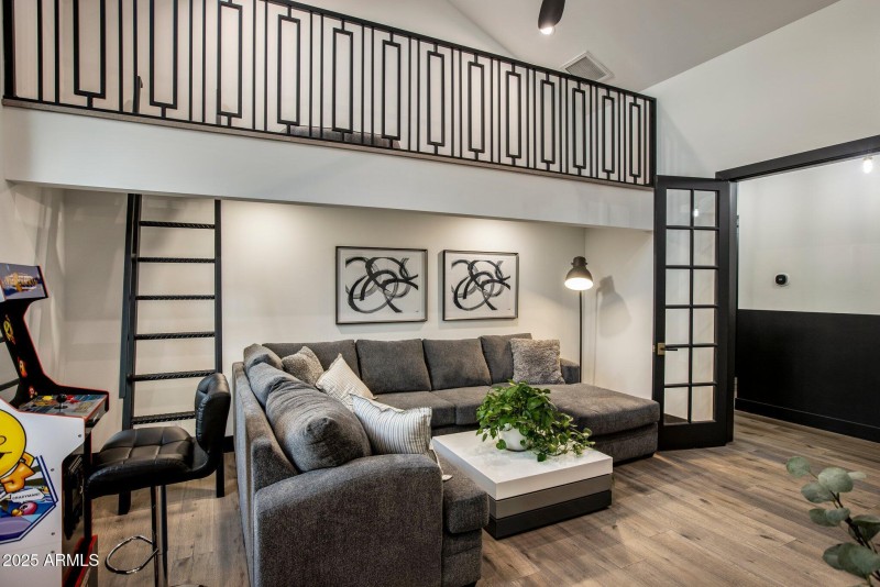 Den with loft