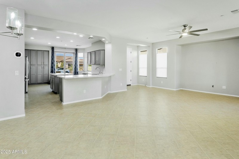 Spacious Living and Dining Area