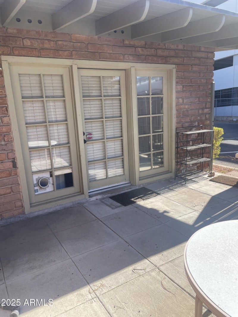 Patio from Office