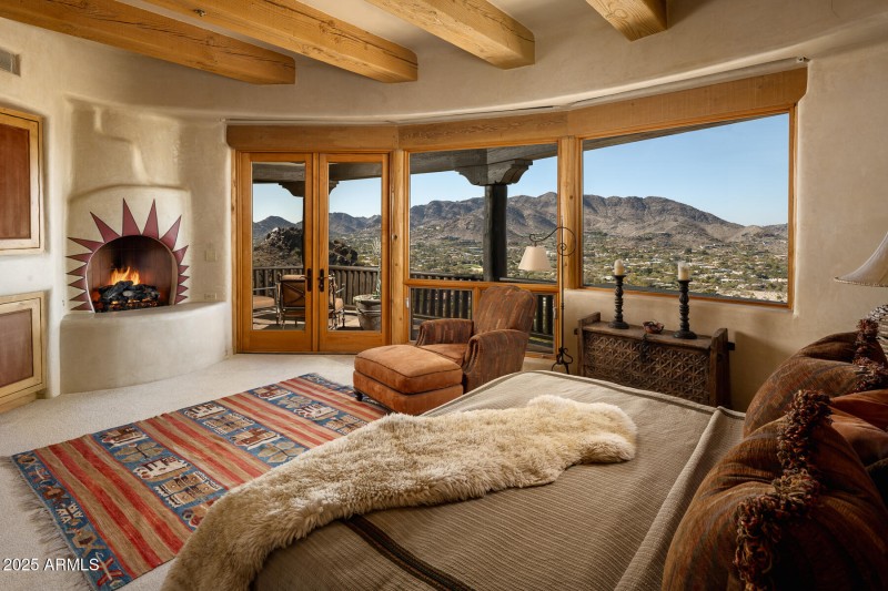 Bedroom Retreat with Fireplace
