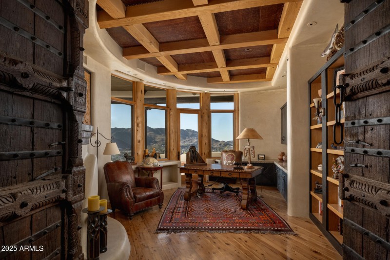 Executive Office with Patio Views