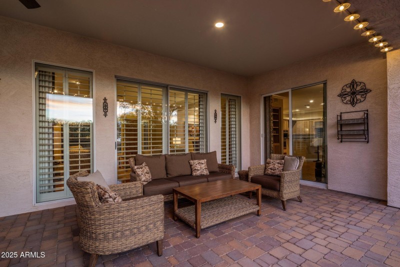 Covered Back Patio