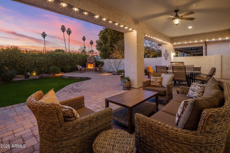 Covered Back Patio