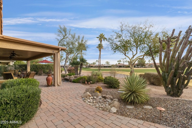 Paver patio