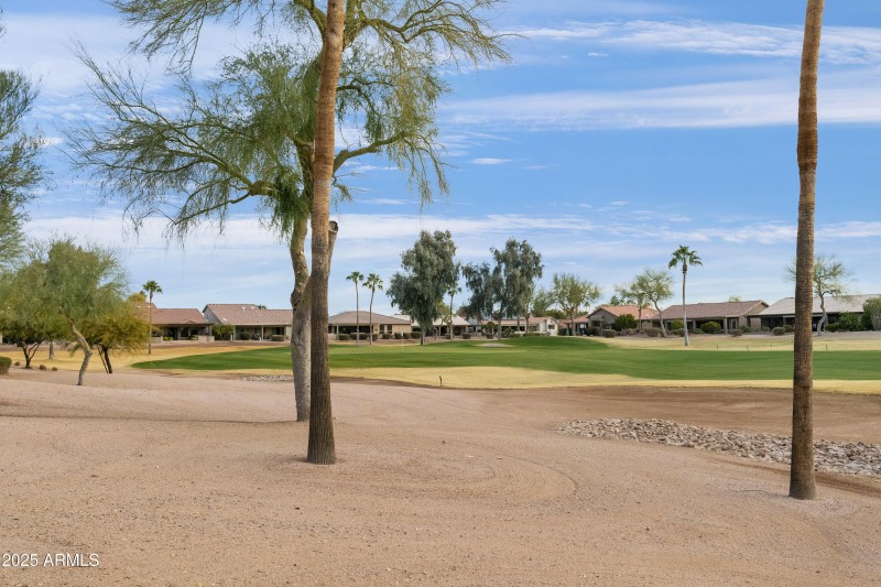 Golf course view