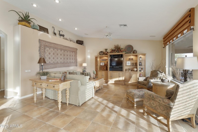 Family Room off kitchen