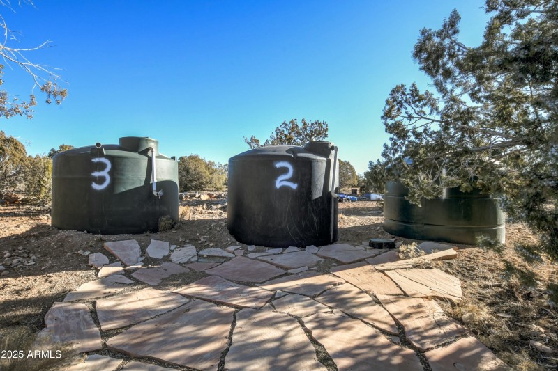 Tons of water storage