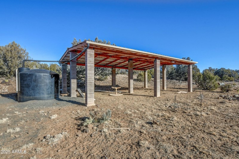 Huge cover and rain harvest