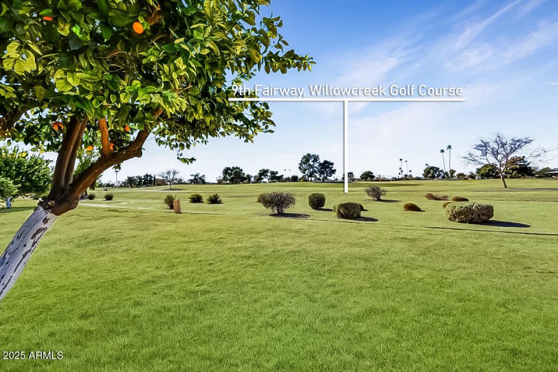 Overlooking Double Fairway