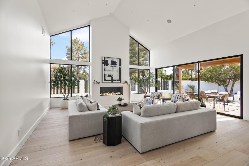 MAIN LIVING TO BACKYARD VIEW