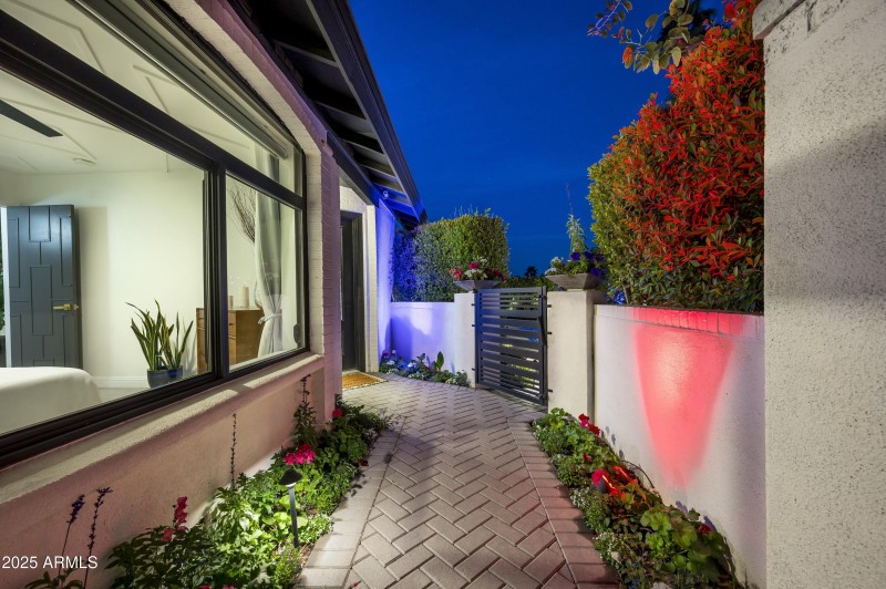 Courtyard Entry