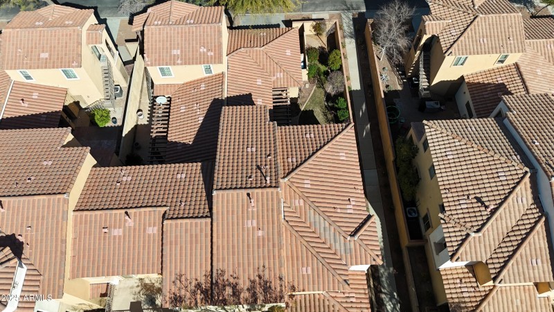 Drone top view