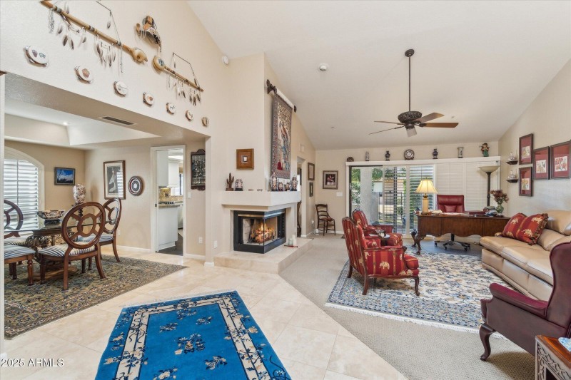 Open Living Dining Den