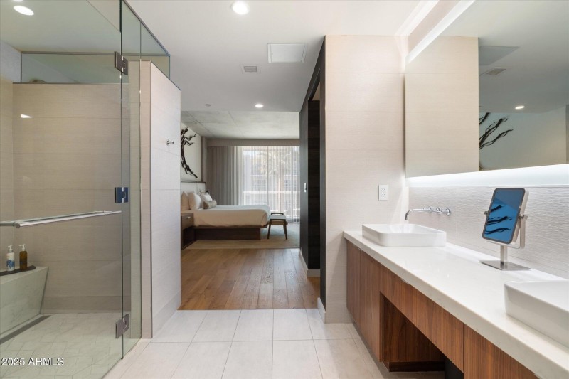 Spacious Walk-In Shower