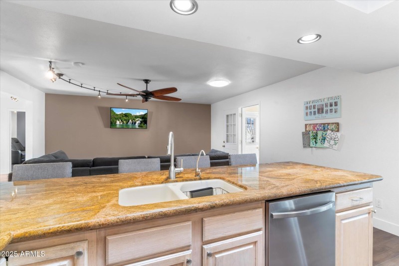 Open to Family Room