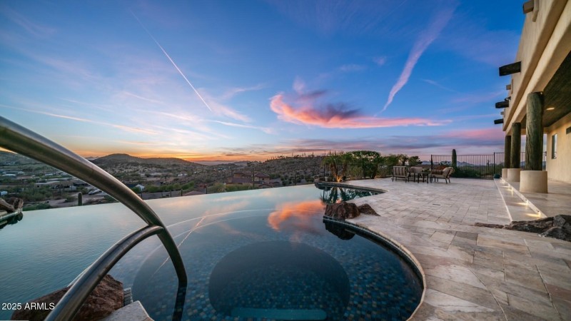 Spa View Sunset