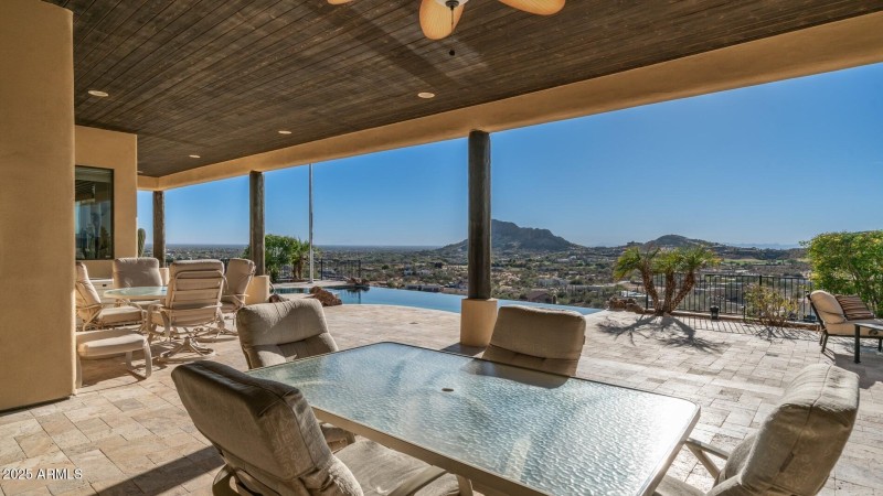 Covered Patio View