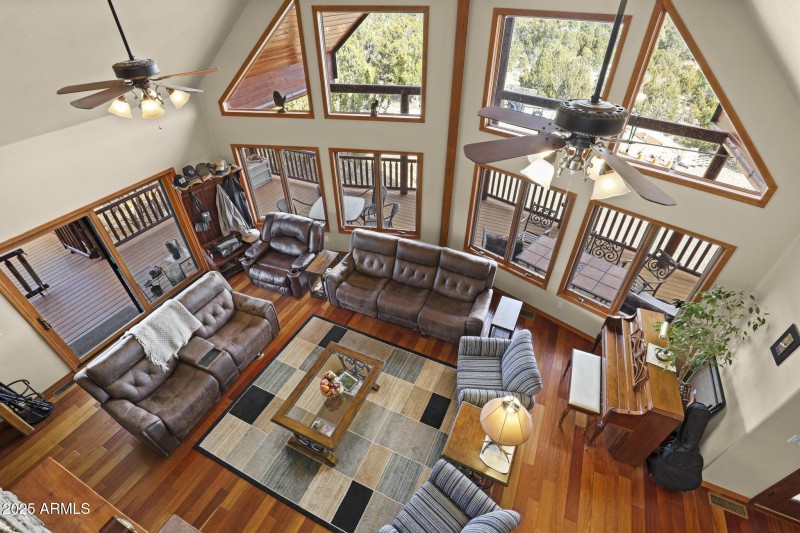 top view