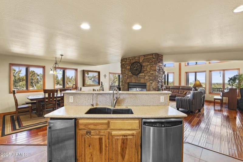 open kitchen