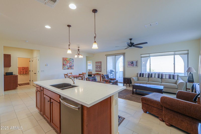 Open floor plan