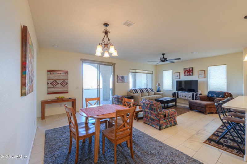 Dining area