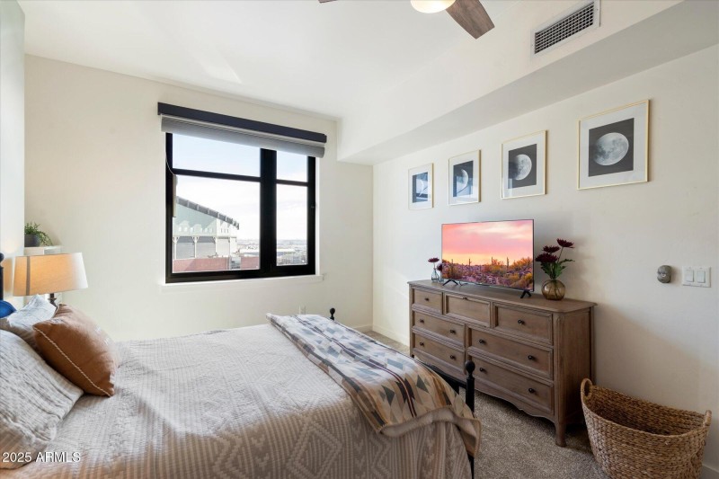 Primary Bedroom w/ a View!