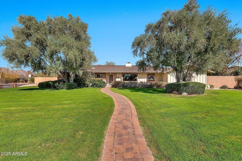 Paved walkway