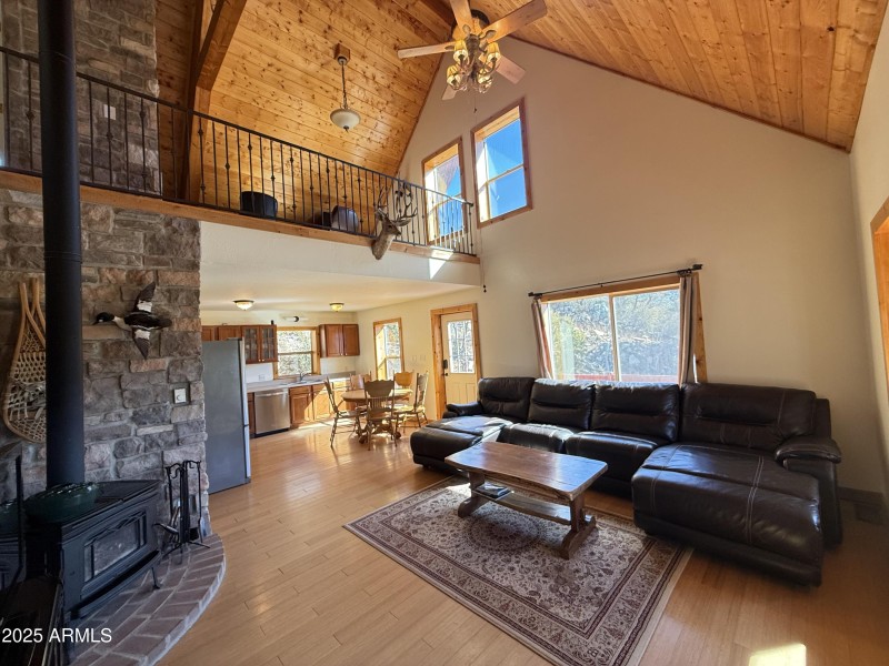 Pine tongue and groove ceilings