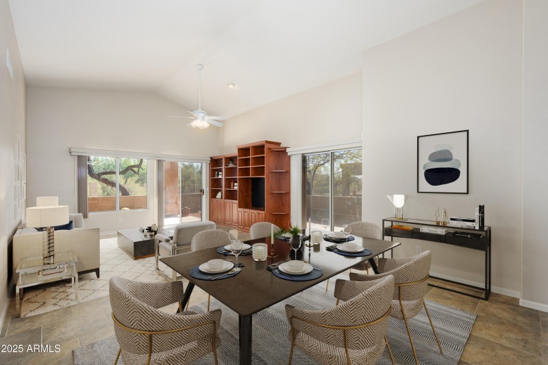 Living Room Staged