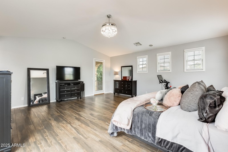 Master Bedroom with Exit to Bath Balcony