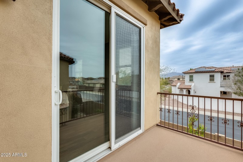 Master Balcony View